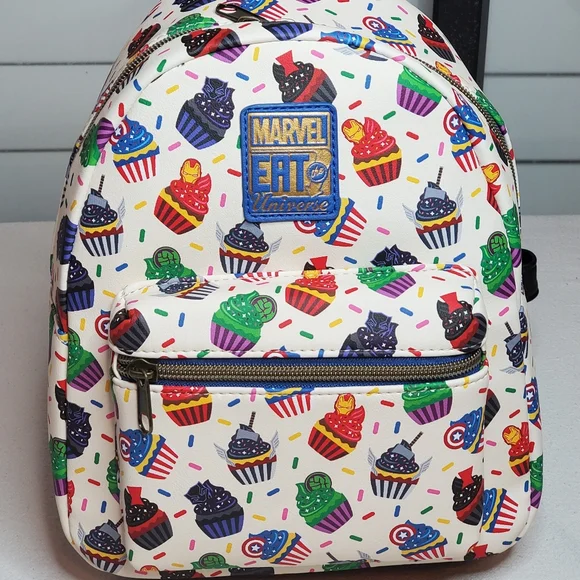 Loungefly Bags Marvel Food Mini Backpack Loungefly New Marvel